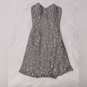 Scale Sequin Prom/Cocktail Dress, size 2